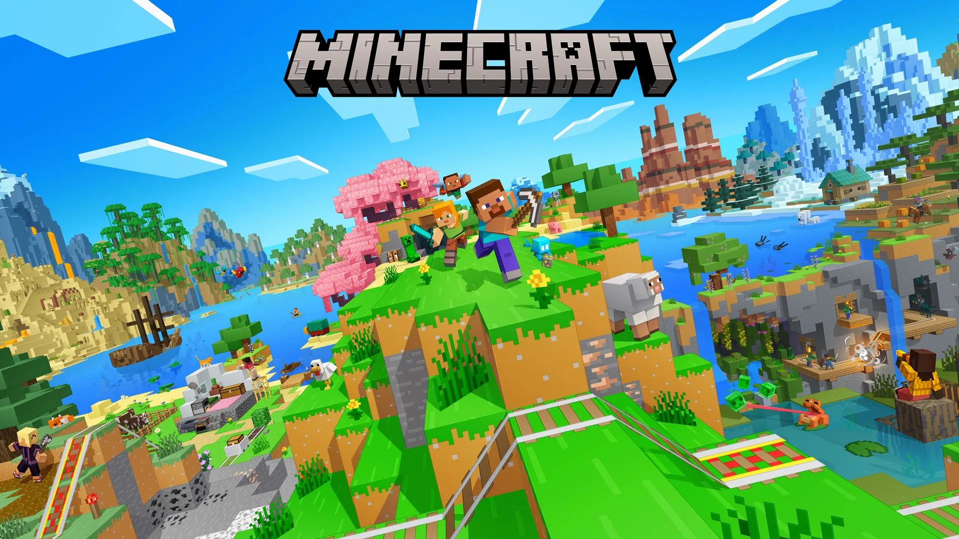 Minecraft — live panel demo loading